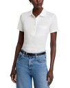 【送料無料】 フレーム レディース ポロシャツ トップス The Cady Polo Top Cream