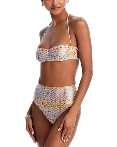【送料無料】 ミッソーニ レディース トップのみ 水着 Printed Halter Bikini Top Multicolor 【送料無料】 ミッソーニ レディース トップのみ 水着 Printed Halter Bikini Top Multicolor