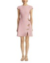 【送料無料】 オスカー デ ラ レンタ レディース スカート ボトムス Cap Sleeve Butterfly Detail Split Skirt Twee...