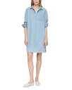 【送料無料】 ラファイエットワンフォーエイト レディース ワンピース トップス Patch Pocket Popover Dress Stonewash
