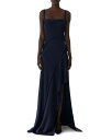 【送料無料】 ジェイソン ウー レディース ワンピース トップス Crepe Back Satin Slip Dress Navy