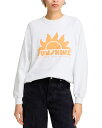 【送料無料】 マザー レディース パーカー・スウェット アウター The Biggie Message Sweatshirt - Exclusive Brigh...