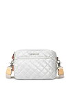 【送料無料】 エムジーウォレス レディース ショルダーバッグ バッグ Small Quilted Camera Bag Oyster Metallic/Silv...