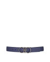【送料無料】 フェラガモ メンズ ベルト アクセサリー Double Sided Adjustable Leather Belt Graphite