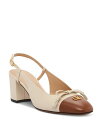 【送料無料】 ヴァレンティノ レディース パンプス シューズ Women's Slingback Pumps Tobacco/Butter White(4)