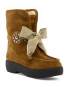 【送料無料】 ヴァレンティノ レディース ブーツ・レインブーツ シューズ Women's Lace Up Bow Boots Beige