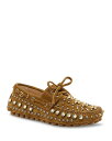 【送料無料】 ヴァレンティノ レディース パンプス シューズ Women's Embellished Moccasin Loafer Flats Beige