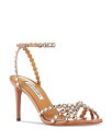【送料無料】 アクアズーラ レディース サンダル シューズ Women's Tequila Embellished Sandals Soft Gold