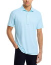 【送料無料】 ピーター・ミラー メンズ ポロシャツ トップス Bickett Textured Performance Polo Shirt Blue Spru...