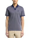 【送料無料】 サイコバニー メンズ ポロシャツ トップス Mackay Jacquard Regular Fit Polo Evening Blue(4)