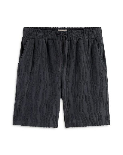 【送料無料】 スコッチアンドソーダ メンズ ハーフパンツ・ショーツ ボトムス Jacquard Terry 7.48" Shorts Washed Black 【送料無料】 スコッチアンドソーダ メンズ ハーフパンツ・ショーツ ボトムス Jacquard Terry 7.48" Shorts Washed Black