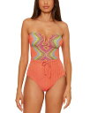 【送料無料】 ベッカバイレベッカバーチュー レディース 上下セット 水着 Summer Sunrise One Piece Swimsuit Multi