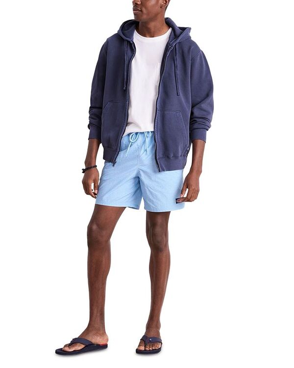 ヴァインヤードヴァインズ メンズ 水着 ハーフパンツ・ショーツ スイム/サーフ Sea Lines Jake Blue Vineyard Vines Solid Island 6" Swim Trunks