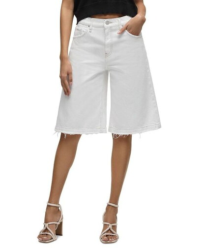 【送料無料】 ハドソン レディース ハーフパンツ・ショーツ ボトムス Skylar Dropped Long Shorts White 【送料無料】 ハドソン レディース ハーフパンツ・ショーツ ボトムス Skylar Dropped Long Shorts White