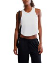 【送料無料】 フリーピープル レディース タンクトップ トップス Free People Comeback Tank Top White