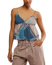 【送料無料】 フリーピープル レディース タンクトップ トップス Alix Printed Tank Top Ocean Combo