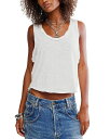 【送料無料】 フリーピープル レディース タンクトップ トップス Easy Tank Top Clean Ivory(4)