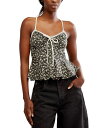 【送料無料】 フリーピープル レディース タンクトップ トップス Sammi Tank Top Washed Black