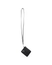 【送料無料】 バレンシアガ レディース 財布 アクセサリー Car Small Wallet with Strap Black