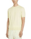 【送料無料】 ゼニア レディース Tシャツ トップス Premium Cotton Tee Light Yellow(4)
