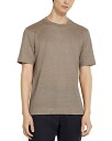 【送料無料】 ゼニア レディース Tシャツ トップス Oasi Lino Regular Fit Linen Tee Light Taupe