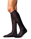 【送料無料】 ファルケ レディース ワンピース トップス No. 4 Silk & Nylon Knee High Dress Socks Dark Navy