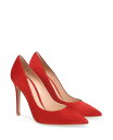 【送料無料】 ジャンヴィト ロッシ レディース パンプス シューズ Women's Gianvito 105 Pumps Red Leather