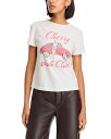 【送料無料】 リダン レディース Tシャツ トップス Classic Cherry Auto Tee Vintage White