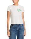 【送料無料】 リダン レディース Tシャツ トップス Classic Dan Tanas Sign Tee Vintage White