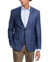 【送料無料】 カナーリ レディース ジャケット・ブルゾン アウター Siena Check Windowpane Regular Fit Sport Coat ...