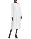 【送料無料】 ファビアナ フィリッピ レディース ワンピース トップス Linen Blend Midi Dress White