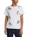 【送料無料】 サンク セプト レディース Tシャツ トップス Crystal Ivy Shrunken Tee White/yolk