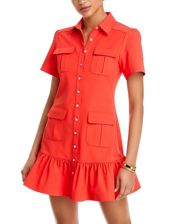  ץ ǥ ȥåץ ĥԡ Cinq Sept Jamie Shirt Dress Cherry Tomato