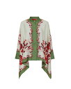 【送料無料】 ラ・ダブル・ジェイ レディース シャツ トップス Foulard Silk Twill Shirt Woodland Placee