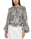 【送料無料】 ラファイエットワンフォーエイト レディース シャツ トップス Gathered Blouse Pearl Multi