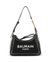 【送料無料】 バルマン レディース ハンドバッグ バッグ Women's B-Army Handbag in Monogrammed Canvas and Le...