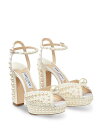 【送料無料】 ジミーチュー レディース サンダル シューズ Women's Sacaria 120 Embellished Sandals White