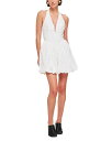 【送料無料】 ロニーコボ レディース ワンピース トップス Tuberose Bubble Hem Mini Dress White