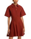 【送料無料】 エーエルシー レディース ワンピース トップス Dell Poplin Dress Dark Bosco