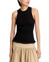 【送料無料】 スリーワンフィリップリム レディース タンクトップ トップス Ruffled Hem Tank Top Black