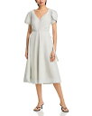 【送料無料】 スリーワンフィリップリム レディース ワンピース トップス Soft Tulip Sleeve V Neck Dress Glacier