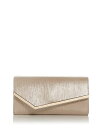 【送料無料】 ジミーチュー レディース クラッチバッグ バッグ Emmie Leather Clutch Bag Soft Gold/Light Gold
