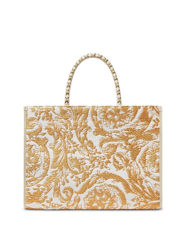 【Versace】ホワイト×イエロー コットン トートバッグ 楽天市場】ベルサーチ(トートバッグ|レディースバッグ
