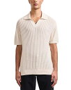 【送料無料】 フレスコボールカリオカ メンズ ポロシャツ トップス Rino Short Sleeve Knit Polo Shirt Ivory