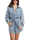 【送料無料】 グッドアメリカン レディース ジャンプスーツ トップス Weightless Denim Romper Indigo793