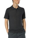 【送料無料】 オニア メンズ ポロシャツ トップス Linen Sweater Polo Shirt Gunmetal