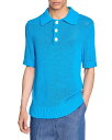 【送料無料】 サンドロ メンズ ポロシャツ トップス Stefano Polo Shirt Azur