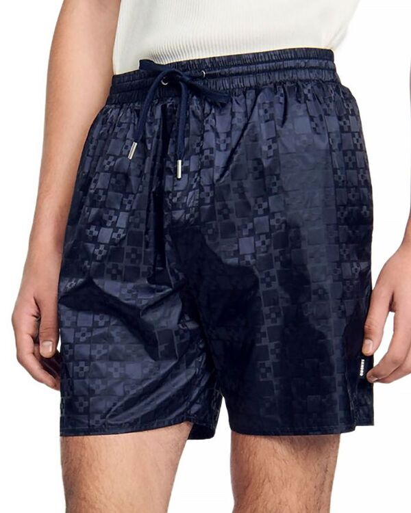 【送料無料】 サンドロ メンズ ハーフパンツ・ショーツ 水着 Square Cross 5" Swim Shorts Midnight Blue