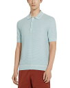 【送料無料】 ゼニア レディース ポロシャツ トップス Premium Cotton Polo Shirt Light Blue