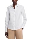 【送料無料】 ファビアナ フィリッピ レディース シャツ トップス Poplin Shirt Open White